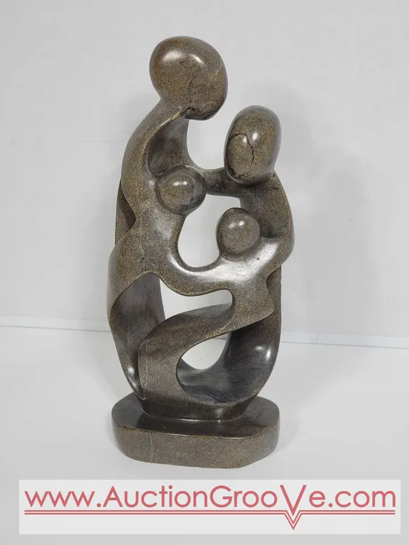Shona Family of 4. 12 x 5 x 3. D6
