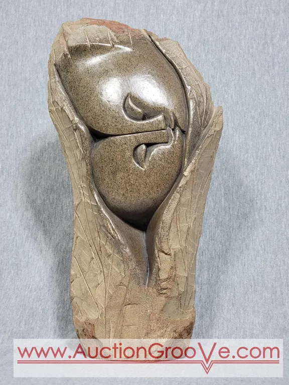 Shona Sculpture signed by Artist Innocent Chifutu. 13 x 7 x 3. A3