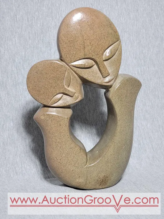 Shona Unity Sculpture. 10.5 x 7 x 2. B3