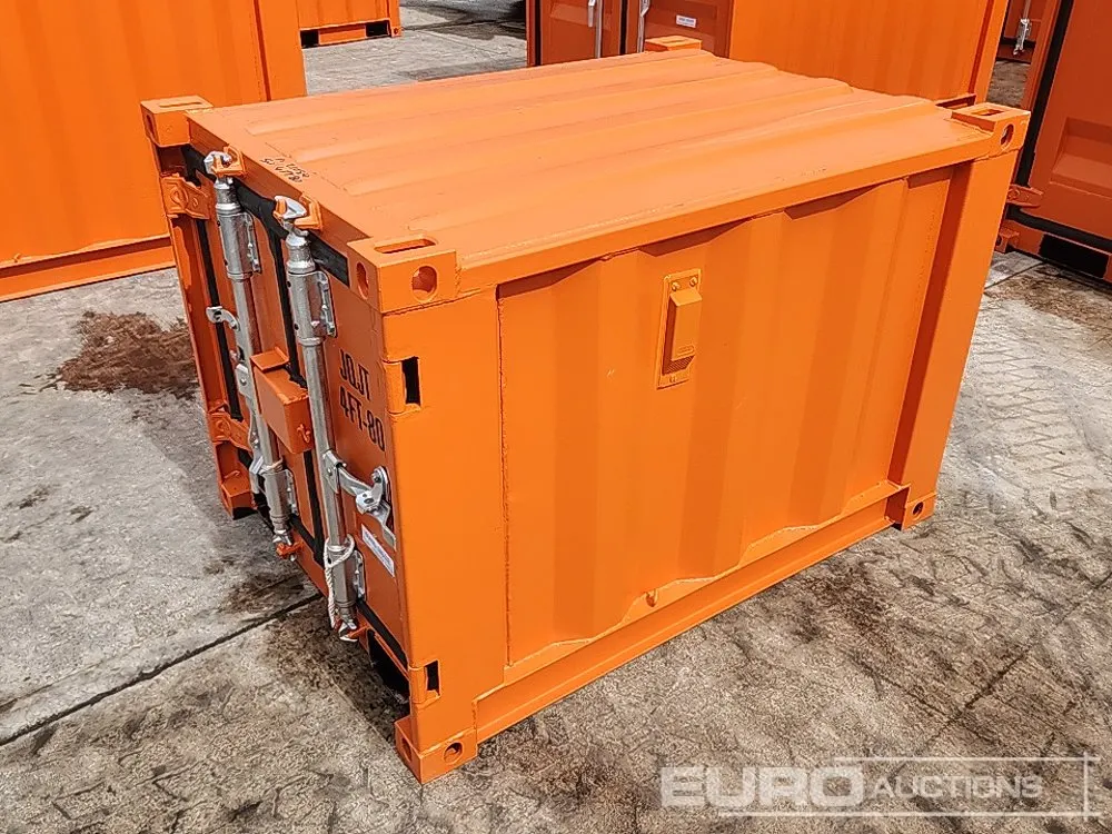 Unused 2026 4' Mini Container, 1 End Door (Cannot Be Reconsigned)