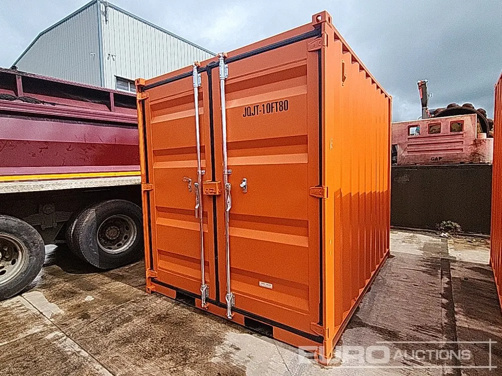 Unused 2026 10' Mini Container, 1 End Door (Cannot Be Reconsigned)
