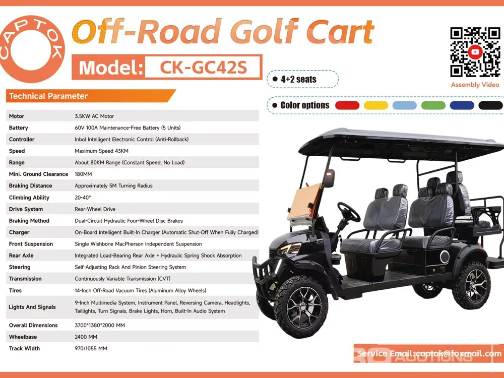 Unused 2026 Captok CK-GC42S