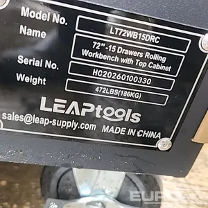 Unused 2026 Leaptools LT72WB15DRC 