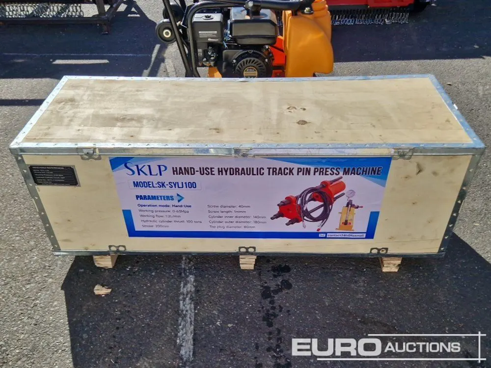 Unused 2026 SKLP SYLJ100 Track Pin Press Machine (2 of)