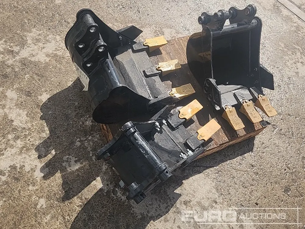 Unused 2026 Captok 18", 15", 12" Bucket to suit Mini Excavator (3 of)