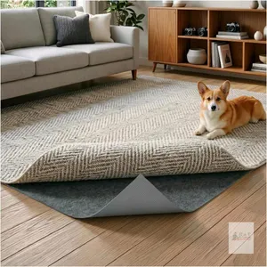 New ComfyPad Felt Rug Pad, 59" × 35.5" Rectangular Rubber Backed Non-Slip Rug Pad Gripper, Keep Rugs Secure and in Place, Extra Strong Under Carpet Ma