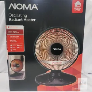 NOMA Oscillating Radiant Space Heater, Model 043-5999-2, 1000W/700W