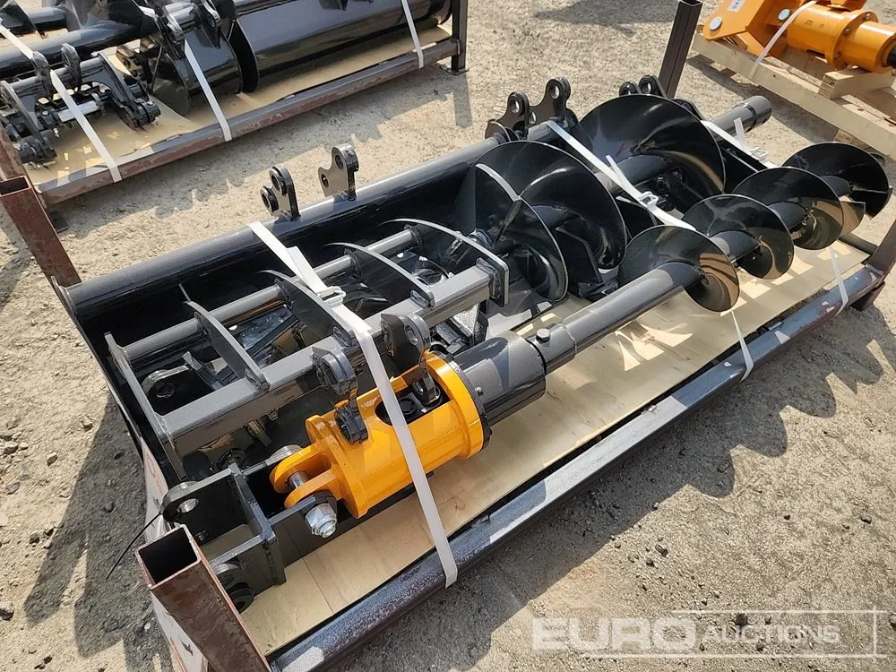 Unused 2026 Captok Qty (8) Rake, Ripper, Graber,12" Auger, 16" Auger, 8" Narrow Bucket, 24" Bucekt, 32" Bucket to suit Excavator (GCC DUTIES NOT PAID