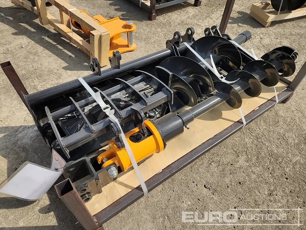 Unused 2026 Captok Qty (8) Rake, Ripper, Graber,12" Auger, 16" Auger, 8" Narrow Bucket, 24" Bucekt, 32" Bucket to suit Excavator (GCC DUTIES NOT PAID