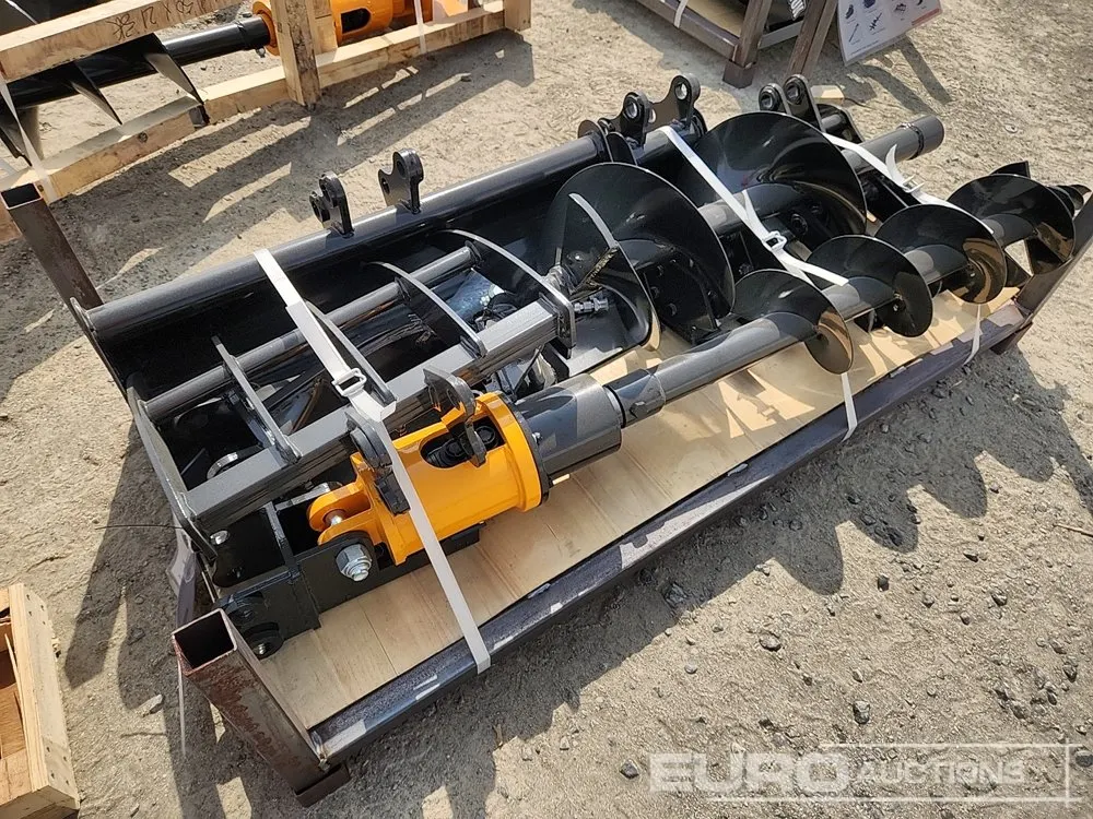 Unused 2026 Captok Qty (8) Rake, Ripper, Graber,12" Auger, 16" Auger, 8" Narrow Bucket, 24" Bucekt, 32" Bucket to suit Excavator (GCC DUTIES NOT PAID