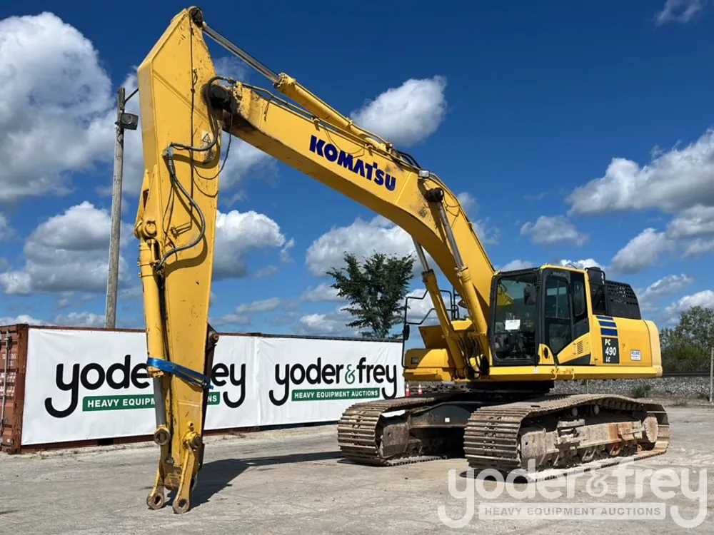 2018 Komatsu PC490LC-11