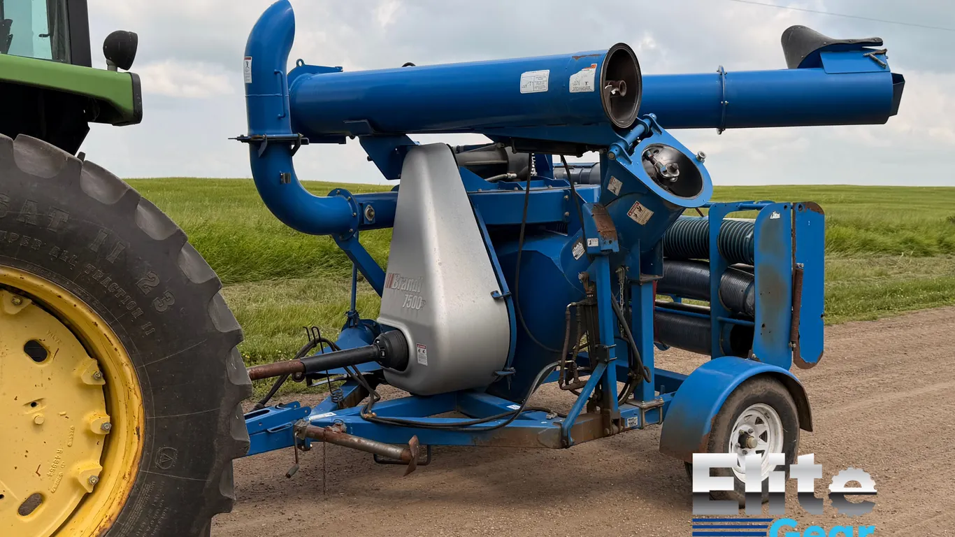 Brandt 7500hp 8" Grain Vac.