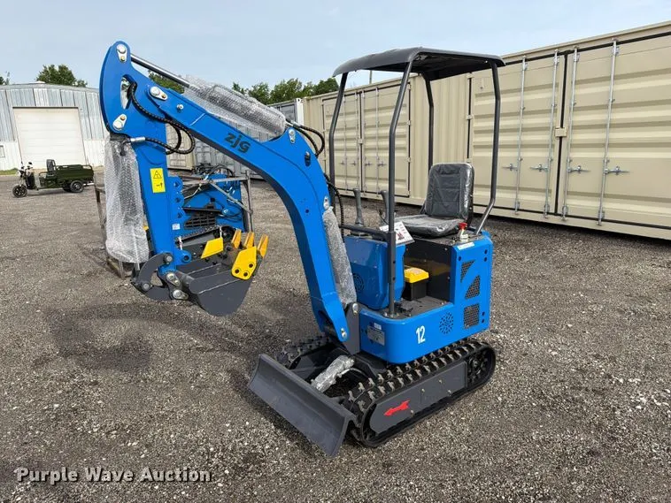 2026 ZJG ZJ-12 mini excavator