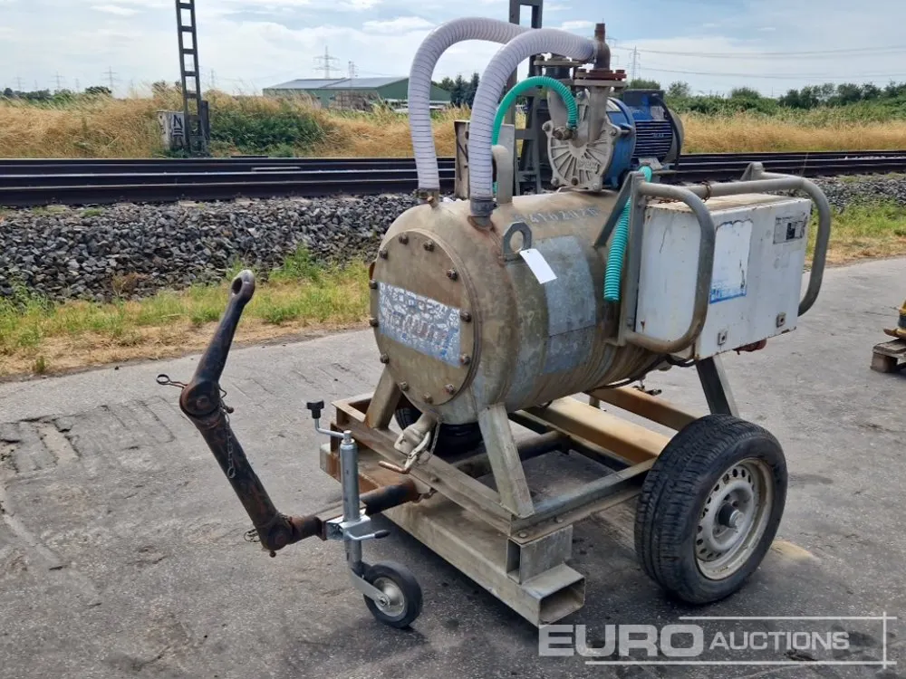 Pollman Junior 2000 Single Axle Electric Vacuum Pump
