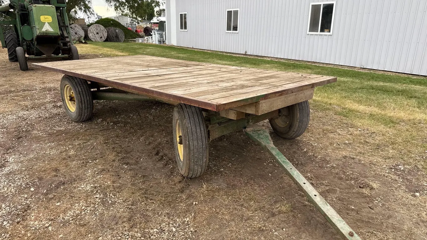 80 inch x 154 inch wooden flatbed