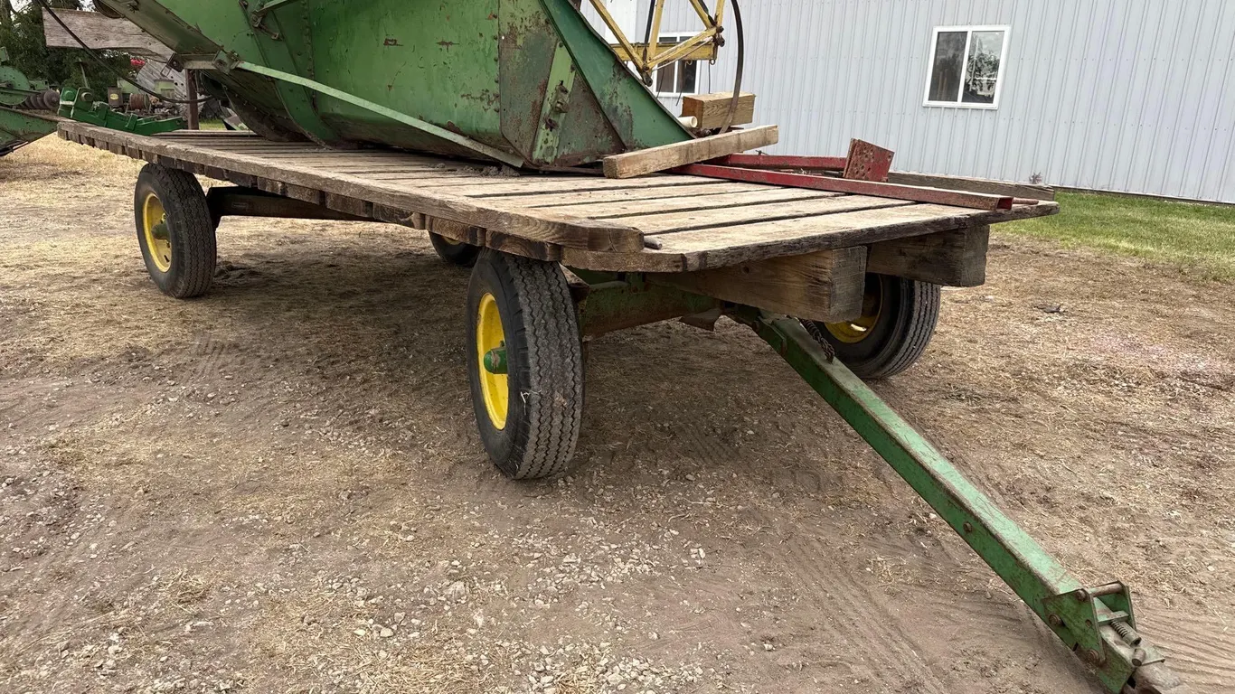 8ft x 183 inch wooden flatbed