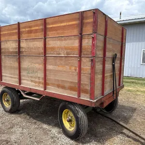 Heider 6ft x 10ft Wooden Barge Wagon