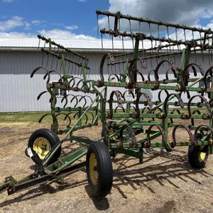 John Deere 22ft spring tooth harrow