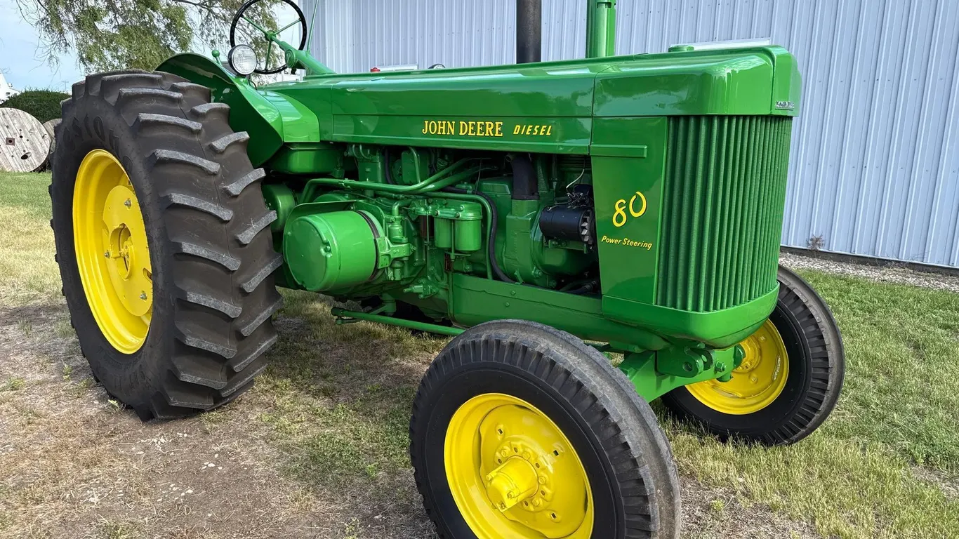 1956 John Deere 80 Diesel Tractor