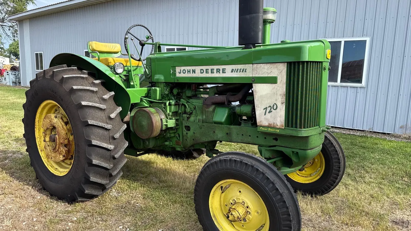 1957 John Deere 720 Diesel Tractor