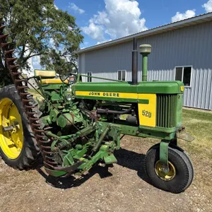 1957 John Deere 520 Tractor with Sickle Mower