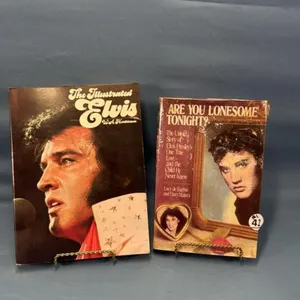 (2) ELVIS BOOKS