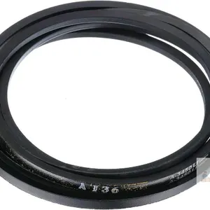New A136 Wrapped Rubber Belt, A-Section V Belt 138" Outside Circumference x 0.51" Width x 0.32" Thick, Industrial Power Transmission Belt