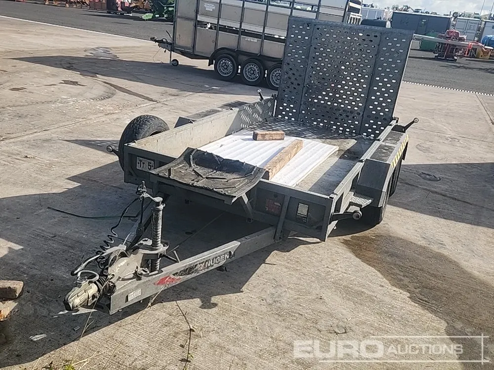 2022 Nugent 3500kg Twin Axle Plant Trailer, Ramp