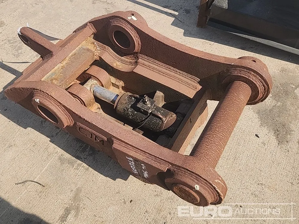 Hydraulic Quick Hitch 100mm Pin to suit 40 Ton Excavator
