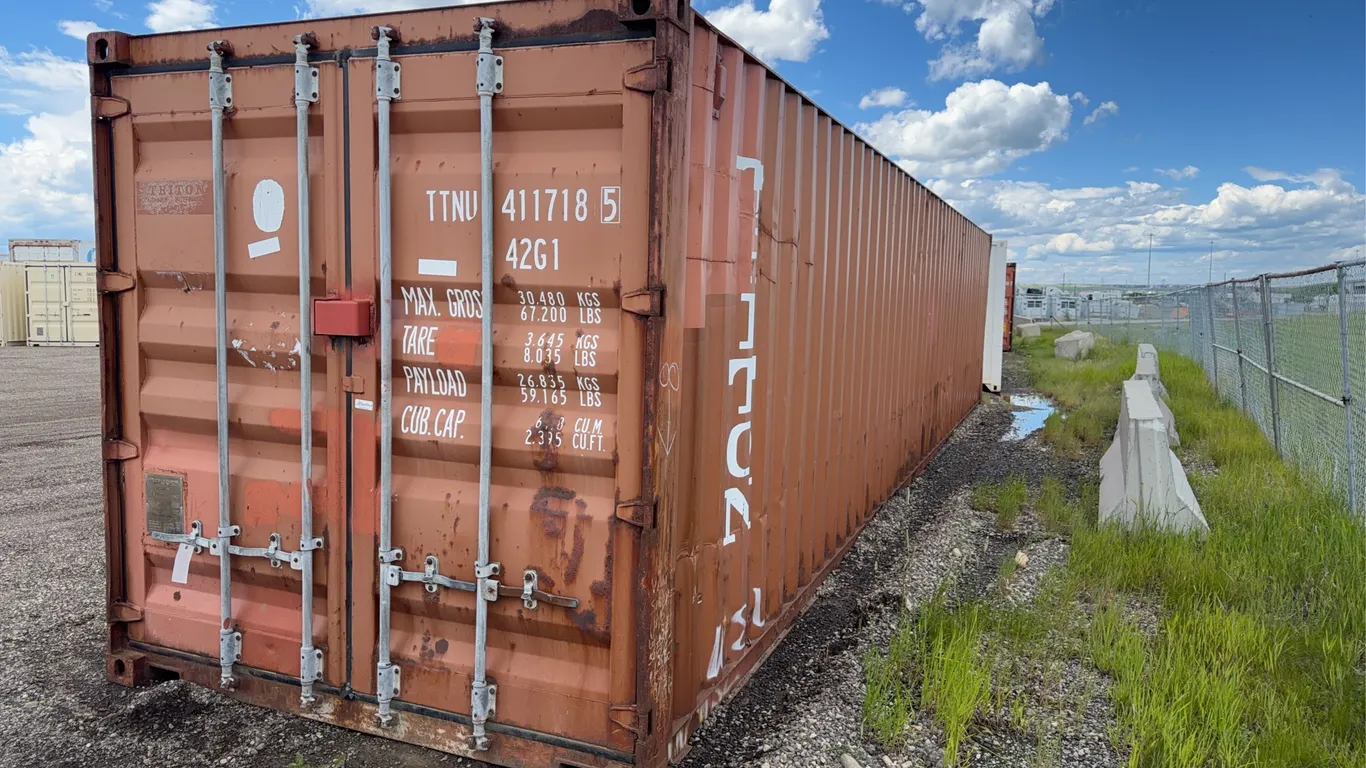 40' 1 Door Single Use Sea Container