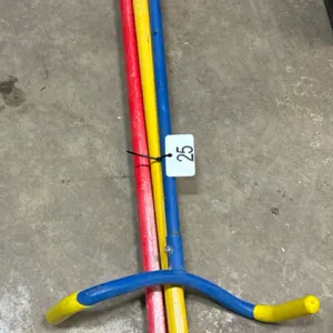 2 rakes and weed claw