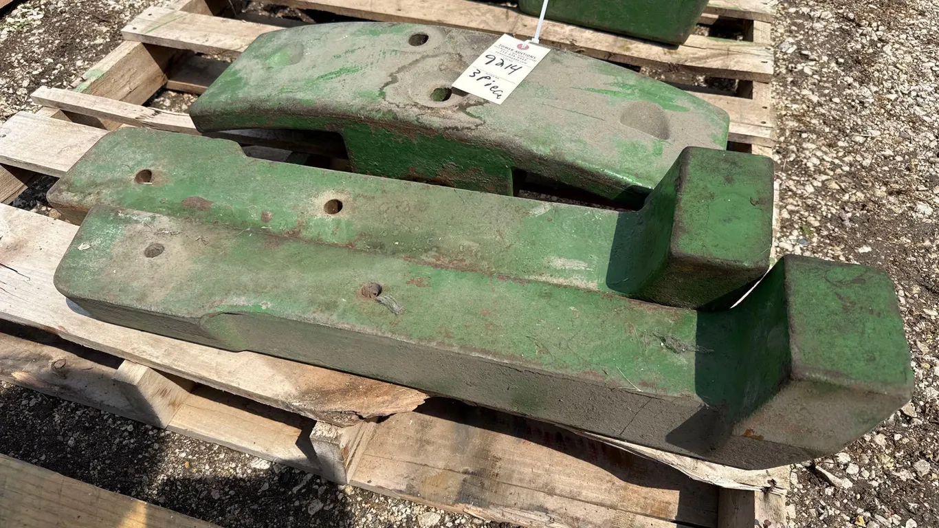 John Deere 2 Cylinder Starter Weight set