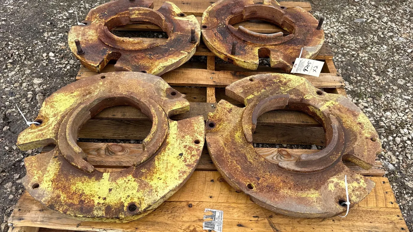 set of John Deere Standard tractor wheel weights