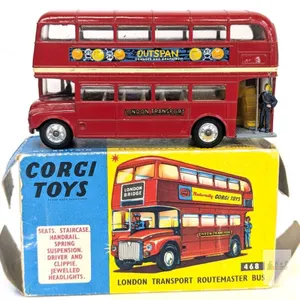 Vintage Corgi Toys Diecast London Transport Routemaster Bus #4688 With Original Box