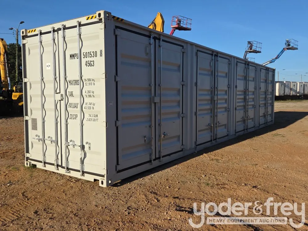 40' HC Multi-Door Container, 4 Door