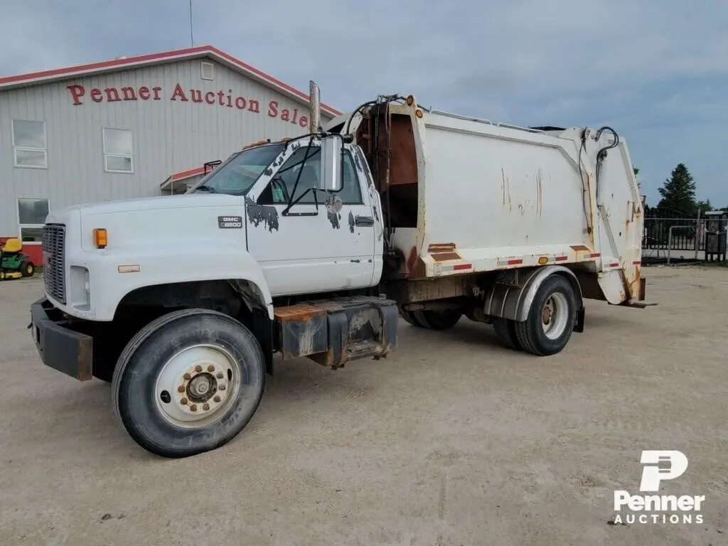 2000 GMC C8500 Garbage Compactor Truck