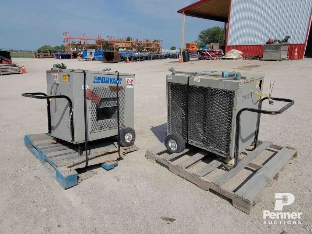 (2) Dryair Heat Exchangers