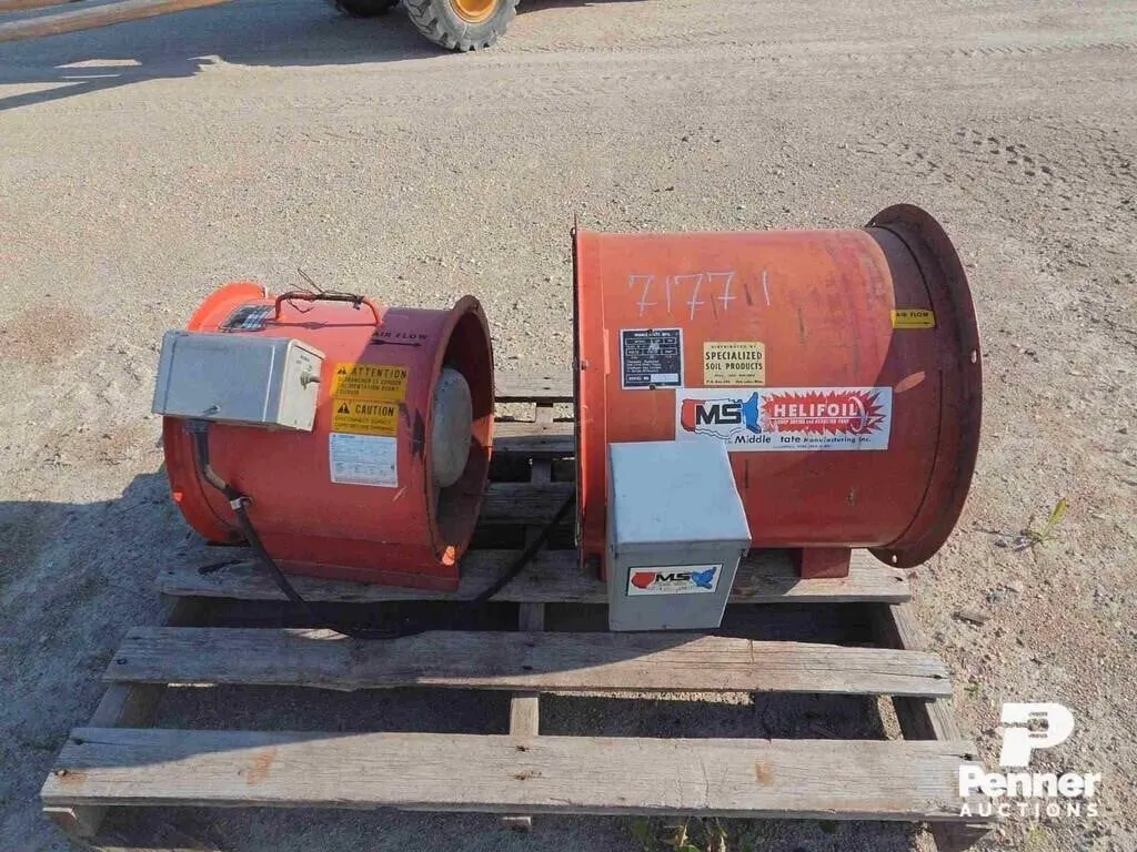1HP-14" & 4HP-18" Aerator Fans 240V 1PH