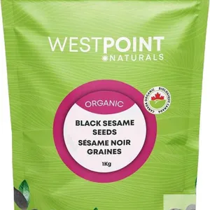 [bb 2027] New Westpoint Naturals, Organic Black Sesame Seeds, 1Kg