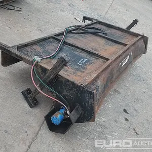Slewtic Hydraulic Sweeper Attachment to suit Loading Bucket 