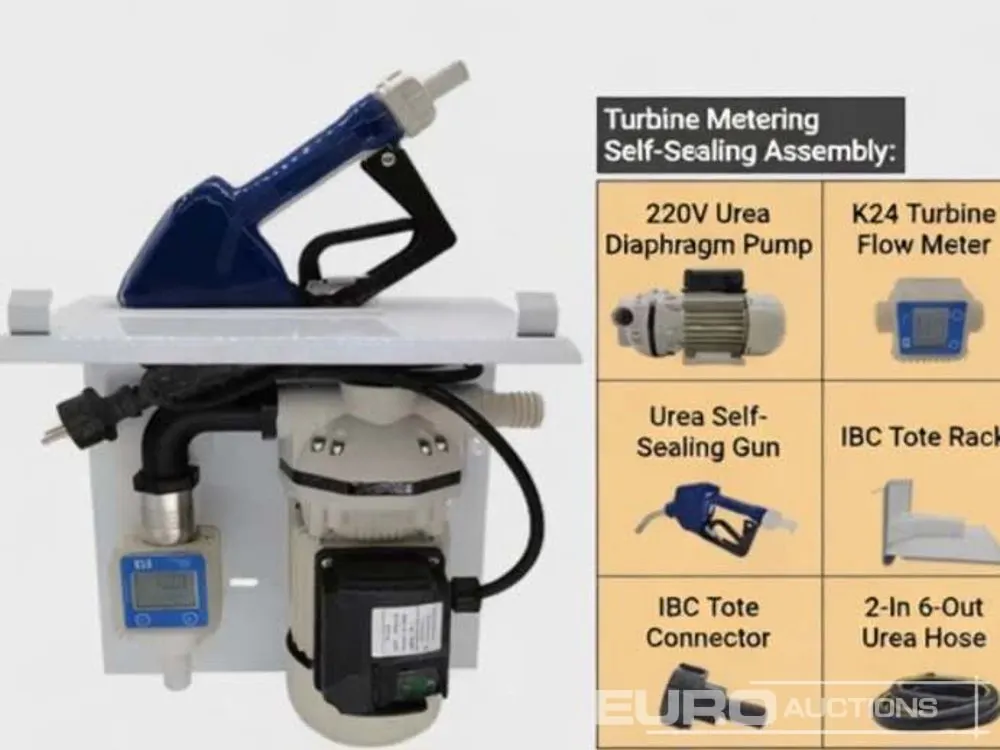 Unused 230v AC DEF ADBLUE Urea Transfer Pump 50L/min