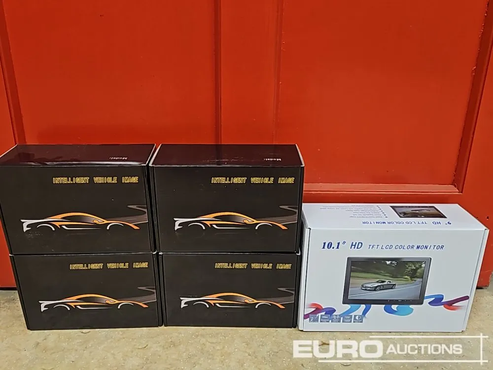 Unused Magnetic Wireless Rechargeable Reversing Cameras (usbc) (4 of) 10.1" HD LCD Monitor Display (1 of)