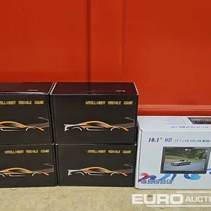 Unused Magnetic Wireless Rechargeable Reversing Cameras (usbc) (4 of) 10.1" HD LCD Monitor Display (1 of) 