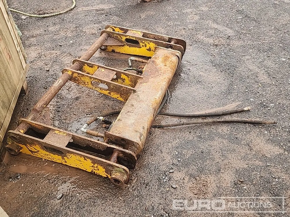Head Stock to suit JCB 410, Hydraulic Quick Hitch