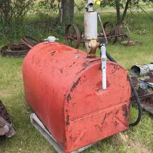 Large slip tank with hand pump
