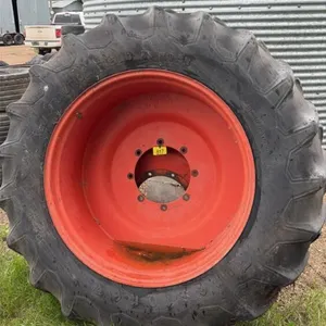 18.4-38 tire on rim/extra rim include