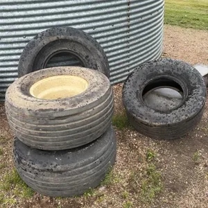 2- 31x13.50-15 Implement tires on rims/ 1-11.00-16SL implement tire/ 1- 31-13.50-15 implement tire