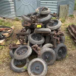 Assorted used packer wheels