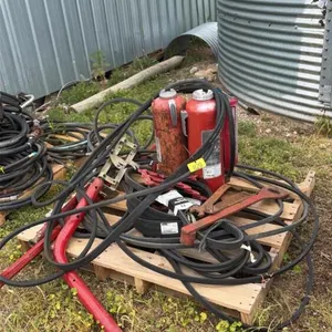 Assorted belts and shop supplies