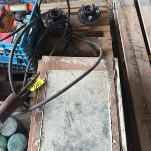 Tiger torch/ small air tank/ shop supplies/ small cabinet